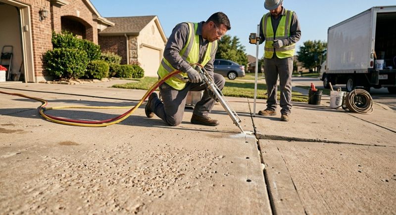 Concrete Lifting in Des Moines, IA