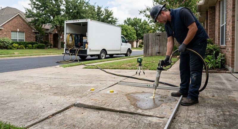 Driveway Raising in San Antonio, TX