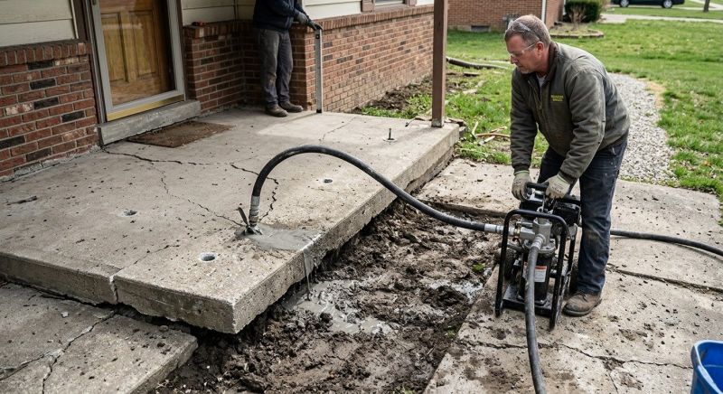 Driveway Slab Lifting in San Antonio, TX