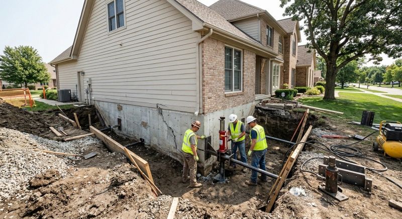Foundation Settlement Repair in Fort Collins, CO
