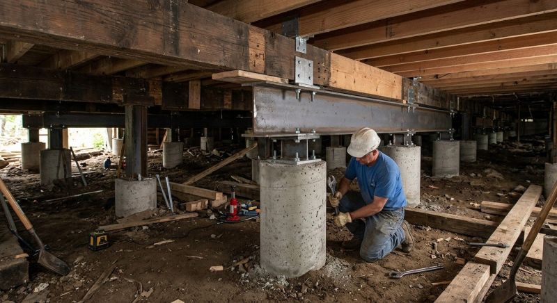 Foundation Underpinning in Sarasota, FL