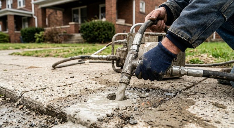 Patio Mudjacking in Denver, CO