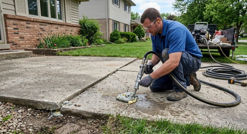 Porch Lifting in West Des Moines, IA