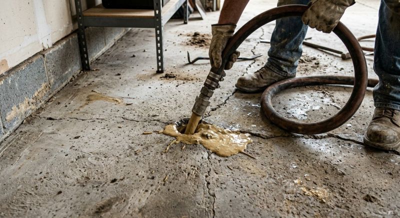 Sunken Slab Repair in Miami Dade County, FL
