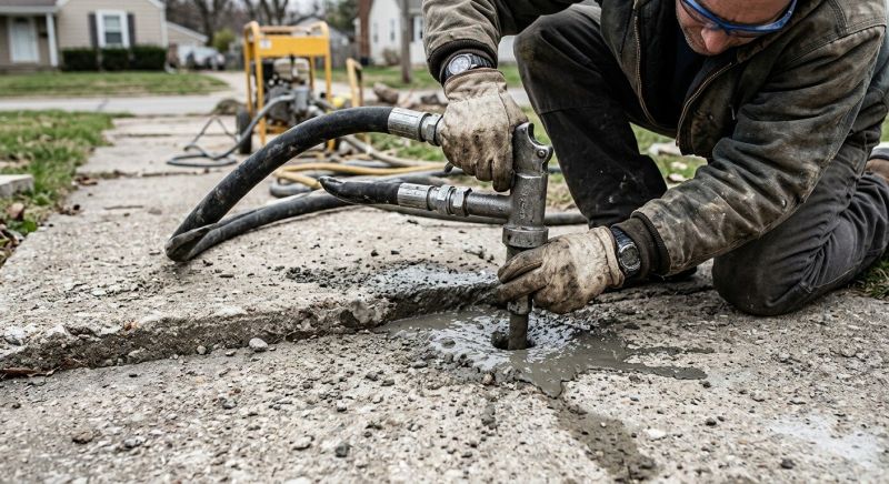 Uneven Pavement Repair in Denver, CO